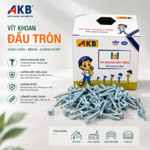 Vít Khoan Đầu Tròn AKB